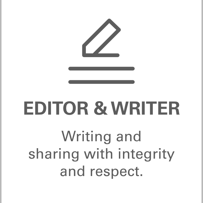 Editor & Writer